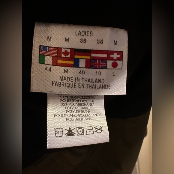 Spyder olive purple Widow hooded windbreaker jacket - Picture 7 of 8